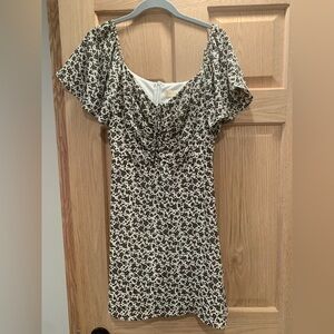 Floral Black and White Women's Dress Altar’d State